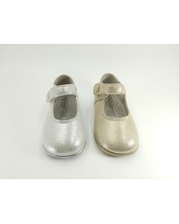 Merceditas Oro/Plata Bubble Bobble B858