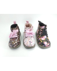 Botas Negro/Marrón/Rosa Bubble Bobble A3525