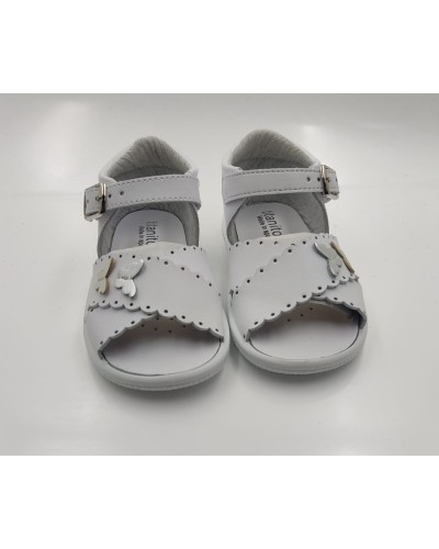 Sandalias Blancas Titanitos L670 CLAUDIA