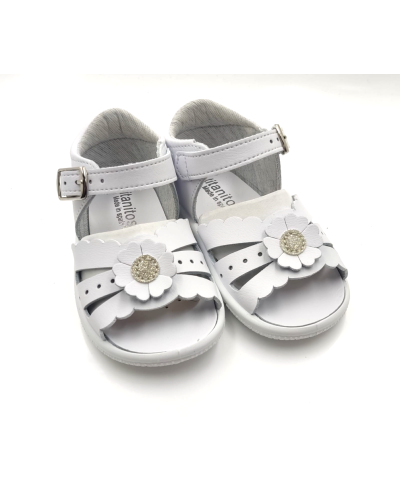 Sandalias Blancas Titanitos L670 AGUEDA
