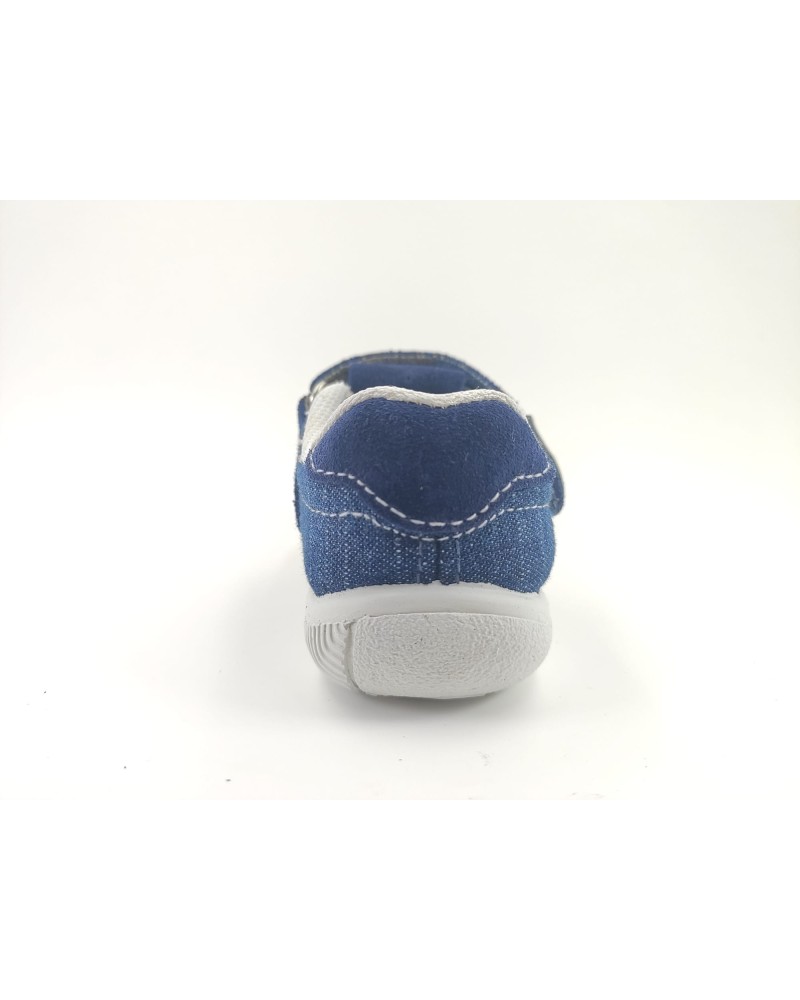 Sandalias De Lona Zapy U730-20 Para Niñas - Color Tejano-Chicle, Talla UK 3.5